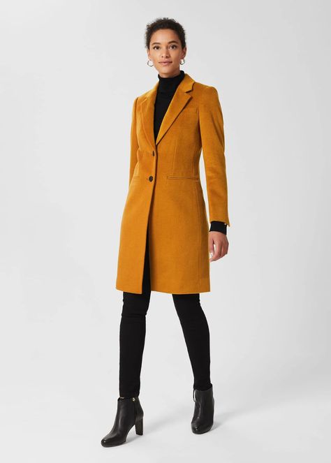 Tilda Wool Coat | Hobbs Hobbs London, British Fashion, Gorgeous Fabrics, Women's Coats & Jackets, Wool Fabric, British Style, Cold Day, Wool Coat, Mid Length