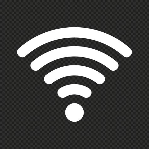 Wifi Icon, Wifi Internet, Iphone Aesthetic, Internet Connection, Internet Connections, Original Image, White Color, For Free, Internet