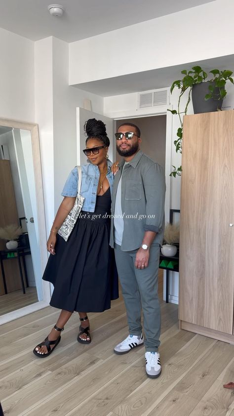 Couple Jeans Outfit, Museum Date Outfit Black Woman, Date Night Outfit Black Woman, Couple Date Night Outfits, Day Brunch Outfit, Spring Brunch Outfit, Black Couple Outfits, Job Outfits, Vacation Attire