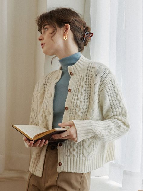 Cardigan Outfits, 가을 패션, Mode Inspiration, Outfit Casual, Looks Vintage, Outfits Casuales, Modest Fashion, Capsule Wardrobe, Aesthetic Clothes