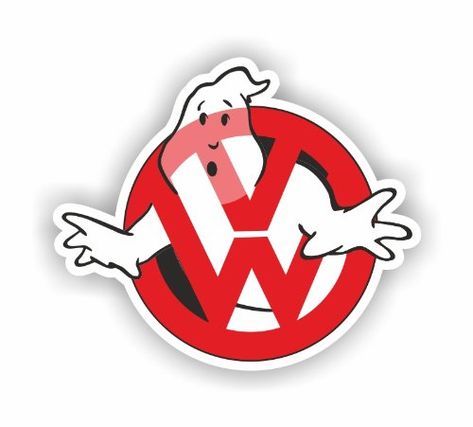 Volkswagen Decal, Ghostbusters 1, Van Volkswagen, Vinyl Record Crafts, Custom Car Audio, Camper Bus, Vw Ideas, Automotive Logo Design, Vw Mk1