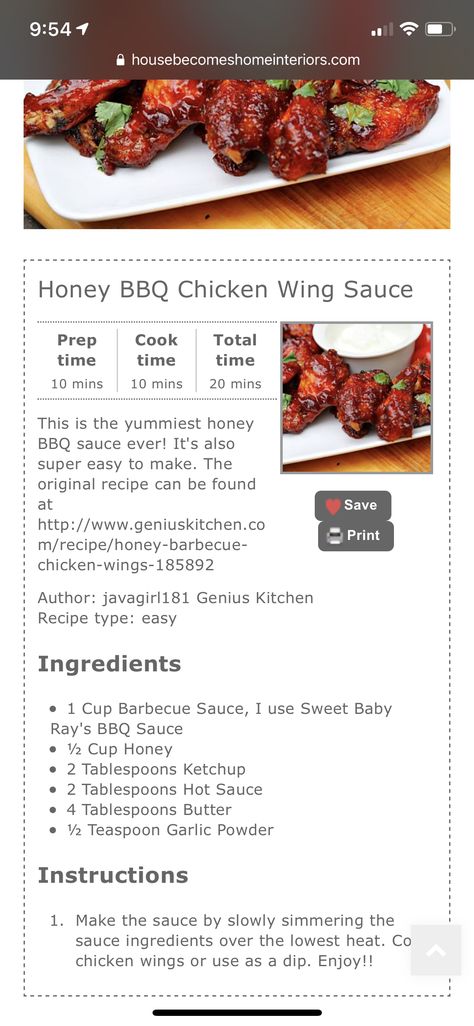 Chicken Wing Recipes Bbq, Bbq List, Wings Honey Bbq, Honey Bbq Chicken Wings, Sweet Baby Rays Bbq Sauce, Honey Bbq Wings, Barbecue Chicken Wings, Honey Barbecue Sauce, Chicken Wing Sauces