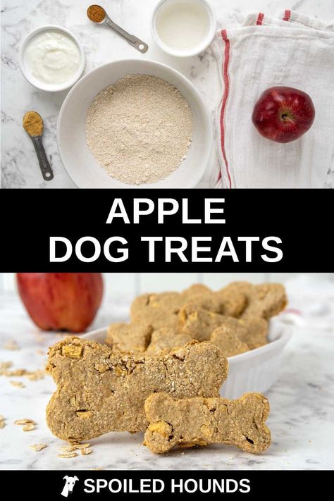 Apple Dog Treats, Apple Peanut Butter, Dog Cookie Recipes, Pet Recipes, Treat Business, Apple Treats, Homemade Dog Cookies, Pet Treats Recipes, Dog Treats Homemade Easy