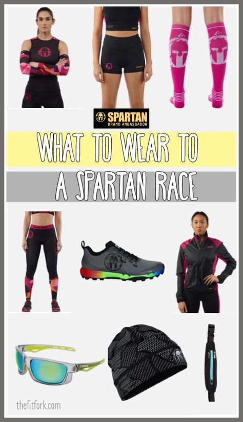 Spartan Race Outfit Woman, Tough Mudder Training, Spartan Sprint, Spartan Race Training, Spartan Women, Race Outfit, The Checklist, Races Outfit, Tough Mudder