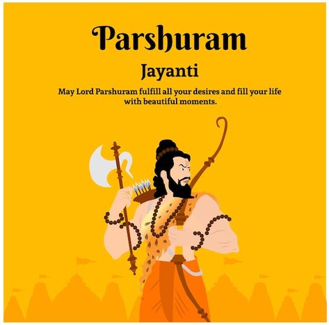 Vector parshuram jayanti lord parasurama... | Premium Vector #Freepik #vector #jayanti #lord-vishnu #hinduism #indian-god Parshuram Jayanti, Hindu Festival, Hindu Festivals, Festival Celebration, Template Google, Vector Illustrations, Beautiful Moments, Adobe Stock, Premium Vector