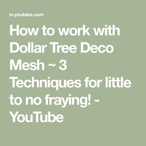 How To Work, Tree Ideas, Deco Mesh Wreaths, Mesh Wreaths, Deco Mesh, Dollar Tree, Christmas Wreath, To Work, Christmas Wreaths