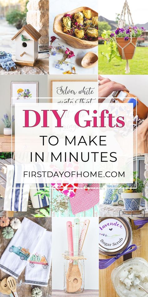 Diy Projects To Make And Sell, Diy Gifts To Make, Easy Homemade Gifts, Christmas Gifts To Make, Handmade Gifts Diy, Gifts To Make, Diy Mothers Day Gifts, Easy Diy Gifts, Cadeau Diy