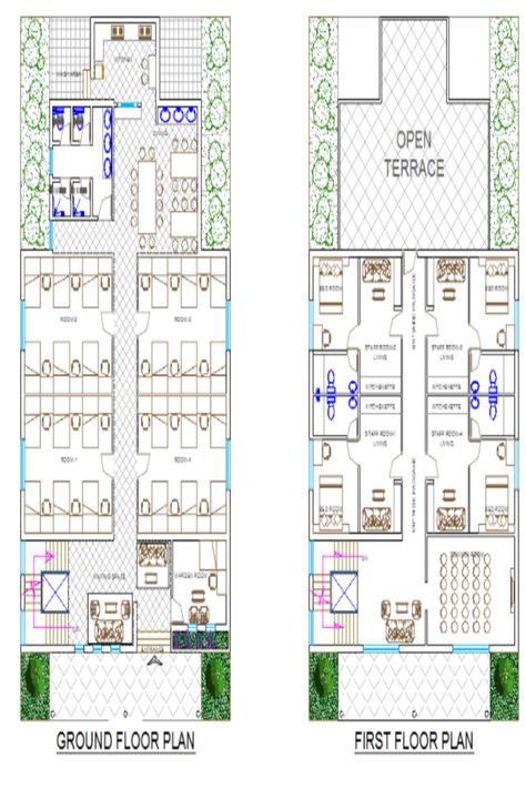 FREE 2D CAD Block of a HOSTEL DESIGN including dormitory layouts staff rooms and bathroom areas. This AutoCAD drawing can be used in your hostel design CAD drawings. Hostel Design, Cad Blocks Free, Revit Families, Dormitory Room, Floor Plan Creator, Hostels Design, Hostel Room, Cad Library, Architecture Portfolio Design