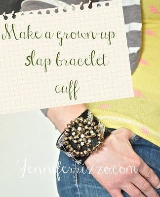 Make a statement cuff bracelet - Jennifer Rizzo Fabric Cuff Bracelets Diy, Cuff Bracelets Diy, Cuffs Diy, Fabric Cuff Bracelet, Fall Outfits For Women, Jewelry Making Business, Statement Cuff Bracelet, Decorating Diy, Fall Fashions