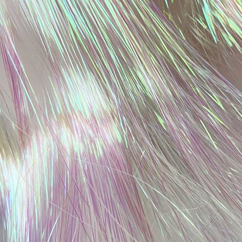 Iridescent Christmas Decor, Unicorn Soap, Iridescent Christmas, Christmas Tree Inspo, Tinsel Christmas, 2023 Ideas, Tinsel Christmas Tree, Hair Tinsel, Tinsel Tree