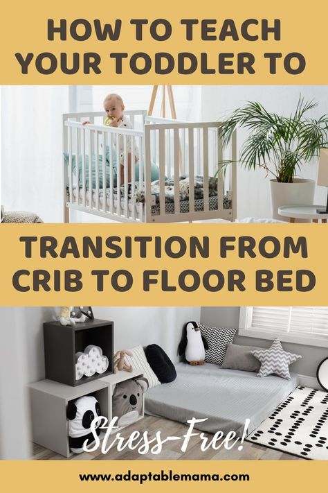 Say goodbye to the traditional crib with our guide to transitioning to a Montessori floor bed. Learn how to make the switch seamlessly, get to know some mental tips and advice, explore room design ideas, and more to ensure a successful transition to a Montessori floor bed for your growing child. 

toddler tips | toddler tricks | parenting toddlers | crib transition Mental Tips, Montessori Floor Bed, Montessori Bedroom, Toddler Crib, Growing Child, Tired Mom, Parenting Toddlers, Floor Bed, Best Toys