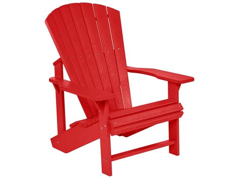 This chair has been ergonomically designed with you in mind. Our Adirondack sits deep with a contoured seat and back for the comfort you would expect in an Adirondack Chair. Muskoka Chair, Plastic Lumber, Modern Adirondack Chair, Modern Adirondack, Plastic Adirondack Chairs, Premium Colors, Kit Home, Adirondack Chairs, Adirondack Chair