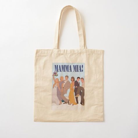 Secure Checkout | Redbubble Mama Mia Style, Mamma Mia Poster, Tote Bag Inspo, Bags Ideas, Dot Dot, School Things, Mama Mia, Dancing Queen, Musical Movies