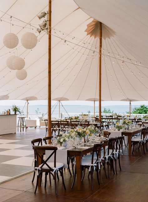 Beach Tent Wedding, Marquee Wedding Decoration, Vineyard Wedding Decor, White Tent Wedding, Tented Wedding Reception, Wedding Tent Decorations, Marthas Vineyard Wedding, Tent Wedding Reception, Backyard Reception