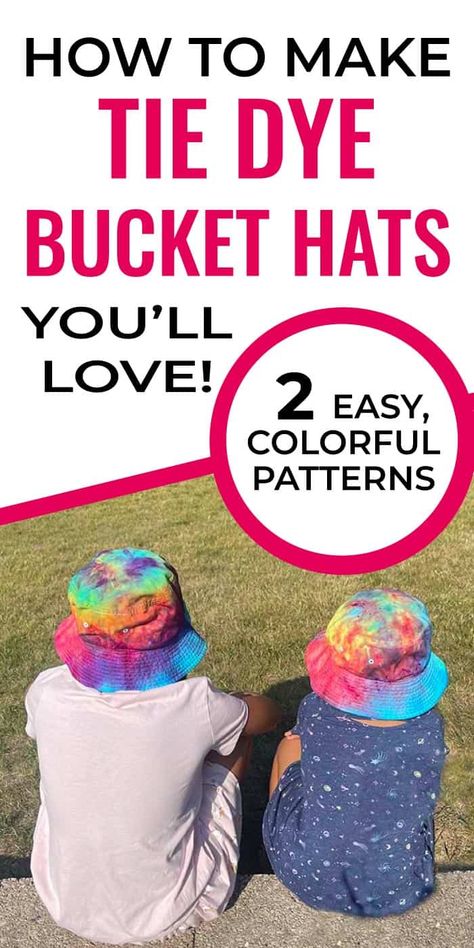 how to tie dye bucket hats Tie Dye Bucket Hat Diy, Crumple Tie Dye, Sharpie Tie Dye, Tie Dye Shoes, October Ideas, Powder Dye, Tie Dye Hat, Easy Designs, Tie Dye Bucket Hat