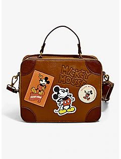 Disney Icon, Cute Mini Backpacks, Disney Treasures, Disney Loungefly, Disney Icons, Suitcase Bag, Loungefly Bag, Trunk Bag, Disney Fashion