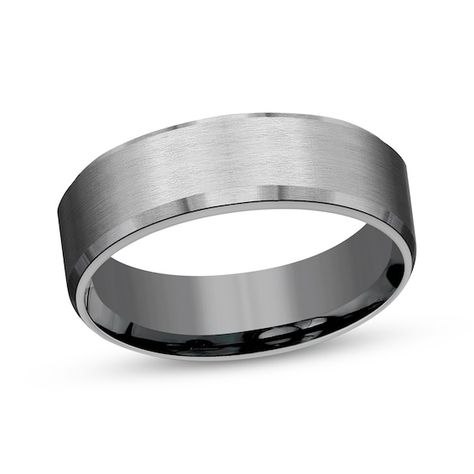 Silver wedding rings men