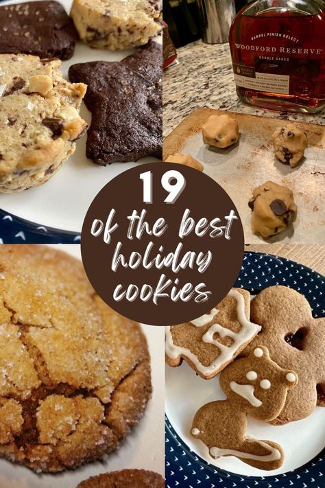 Easy & Delicious Holiday Cookie Recipes | From classic flavor combos to unique options, here are almost 20 delicious holiday cookie recipes for you to make, including several for dietary restrictions! The best Christmas cookies, holiday dessert recipes, easy cookie recipes for gifts. #holidaycookies #christmascookies #cookies Favorite Cookie Recipes Holidays, Classic Holiday Cookies, Top Cookie Recipes, Best Cookie Recipes Top 10 Most Popular, Gourmet Christmas Cookies, Best Cookies For Cookie Exchange, Winter Cookie Recipes, Winter Cookies Recipes, Popular Christmas Cookies