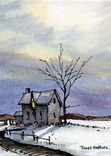 Peter Sheeler Art, Peter Sheeler Watercolor, Peter Sheeler Pen And Wash, Pictures To Draw On Canvas, Buddha Canvas Painting, Black And White Canvas Painting, Beginners Calligraphy, Peter Sheeler, Art Ideas For Beginners