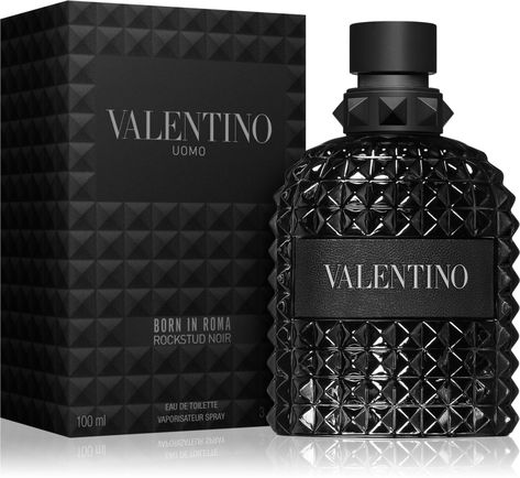 PRICES MAY VARY. 3.4 Fl Oz / 100ml Top note is Bergamot Middle note is Sage Base note is Ambergris Valentino Uomo Born In Roma Rockstud Noir by Valentino is a Aromatic Fougere fragrance for men. This is a new fragrance. Valentino Uomo Born In Roma Rockstud Noir was launched in 2023. Top note is Bergamot; middle note is Sage; base note is Ambergris. Valentino Cologne For Men, Valentino Perfume Men, Best Parfum For Man, Men’s Fragrance, Popular Men’s Cologne, Men’s Cologne, Perfume Collection Men, Valentino Fragrance, Cologne Aesthetic