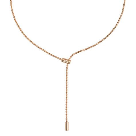 Fope Jewellery, Rose Gold Lariat Necklace, Slider Necklace, Italian Family, Gold Lariat Necklace, Luxury Jewelry Brands, International Jewelry, Luxury Jewellery, Exclusive Jewelry