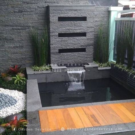 Kolam Koi, Semarang, Malang, Jakarta, Koi, Filter, Patio, Interior Design, Outdoor Decor