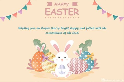 Let your friends, family and loved ones know what they mean to you this Easter season by sending them special Easter cards images with Easter bunnies. Make Easter cards online, write greetings, messages, quotes on Easter eCards. Easily browse Easter card templates and share with any social media like Facebook, Whatsapp, Telegram, Instagram and more! Greeting Card Image, Happy Easter Wishes, Messages Quotes, Facebook Quotes, Happy Easter Card, Easter Images, Easter Blessings, Easter Wishes, Easter Season