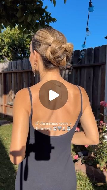 Ceren Sagtekin on Instagram: "It’s officialy christmas time🎁☃️🩶🪵 

#hairstyles #hairtutorials #cutehairstyles #hairupdo #holidayhairstyle #hairupdo" 2024 Updo Hairstyles, Fancy Clothes, Updo Hairstyles, Holiday Hairstyles, Girly Stuff, Fancy Outfits, Hair Updos, Buns, Hair Hacks