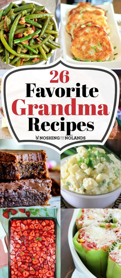 26 Favorite Grandma Recipes from around the world for you to enjoy Appalachian Recipes, Grandma Recipes, Pyrex Dishes, Grandma's Recipes, Grandma Cooking, Grandma's Kitchen, Country Recipes, Heirloom Recipes, Classic Recipes