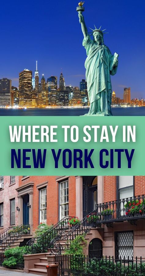 Where to Stay in New York City - The Best Areas to Stay in NYC New York Where To Stay, Where To Stay In Nyc, New York Places, New York City Vacation, Weekend In Nyc, North America Travel Destinations, Visit Usa, Usa Travel Guide, Us Travel Destinations