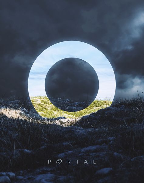 Oly Stingel on Behance Net Zero, Portal Graphic Design, Web Portal Design, Portal Artwork, Futuristic Portal, 10/10 Portal, Portal Design, Creative Posters, Creative Ads