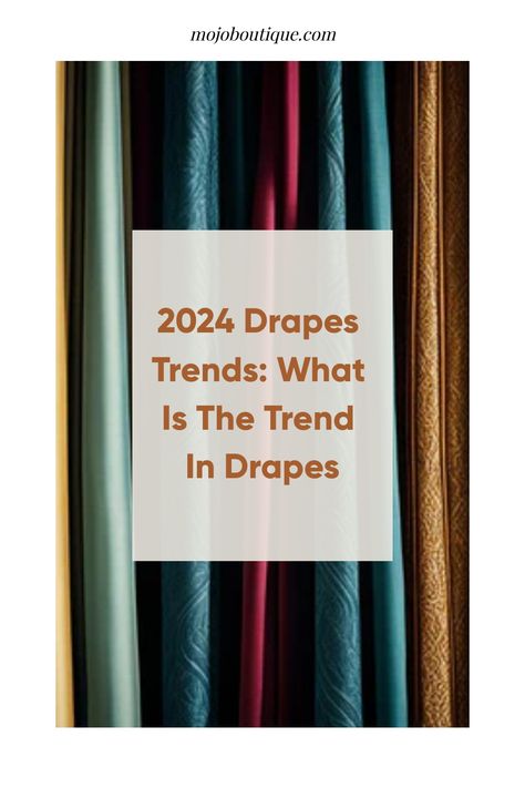 Discover the latest in window fashion with our 2024 Drapes Trends guide. Find out what is the trend in drapes for modern home decor. Curtains 2024 Trends, Window Treatments 2024 Trends, Living Room Drapes Ideas Drapery, Modern Drapes Living Room, Curtain Trends 2024 Living Room, How To Pick Curtain Color, Draperies Ideas For Living Room, 2024 Curtain Trends, Drapery Inspiration