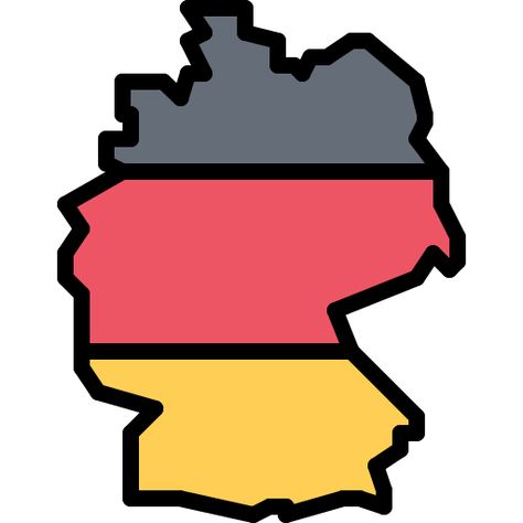 Germany Doodle Art, Germany Coloring Pages, Germany Drawing, Germany Clipart, Map Of Germany Printable, Germany Stamp, Icon Download, Animated Icons, More Icon