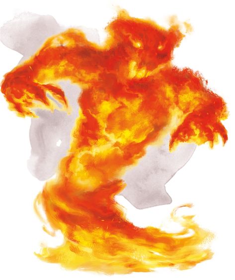 Fire Snake, Fire Elemental, Holy Symbol, Monster Manual, D D Monsters, Rpg Map, Dnd Monsters, Cool Monsters, Elements Of Art