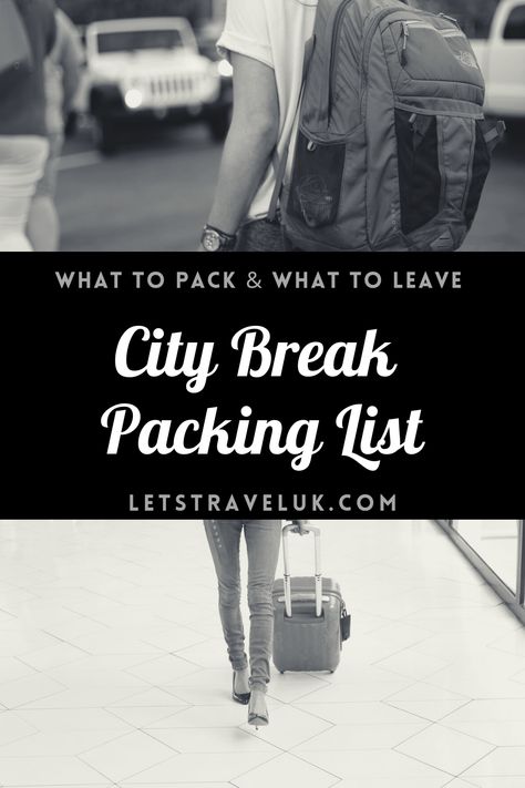 #citybreaks #packing #UK #shortbreaks #cities 3 Day Weekend Packing List Fall, Packing List Autumn, 3 Day Weekend Packing List, City Break Packing List, City Break Packing, Weekend Packing List, Lets Travel, Uk Cities, Weekend Packing