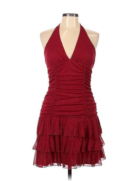 Shifting. Red Dress V Neck, Hoco Outfits, 2000s Dresses, Red Dress Vintage, Dress Red Short, Red Hoco Dress, Pretty Red Dress, Red V Neck Dress, Short Red Dress