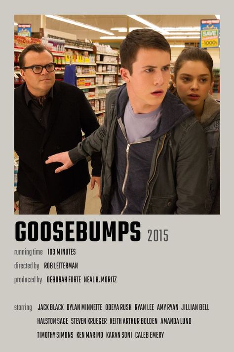 Goosebumps Movie Poster Goosebumps Poster, Goosebumps Film, Movie Night List, Goosebumps Movie, Goosebumps 2015, Jillian Bell, Fall Movies, Halloween Movies To Watch, Fall Movie