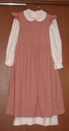 Miracle Worker on Pinterest | Pinafore Apron, Helen Keller and ... Annie Costume, Peter Pan Costumes, 1800's Dress, The Miracle Worker, School Costume, Girls Pinafore, Pinafore Apron, Dress Up Day, Helen Keller