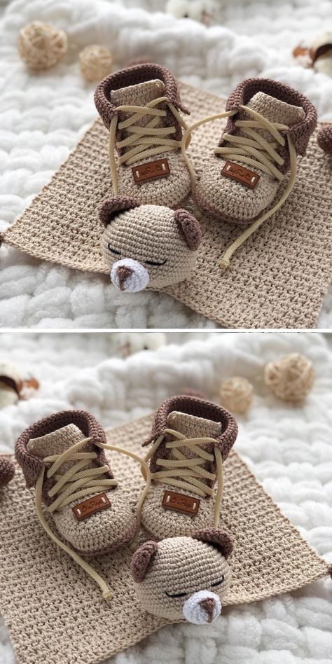 Crochet Baby Cap, Baby Booties Free Pattern, Crochet Baby Shoes Pattern, Baby Shoes Pattern, Baby Booties Pattern, Baby Boy Knitting, Crochet Baby Boy, Easy Crochet Baby