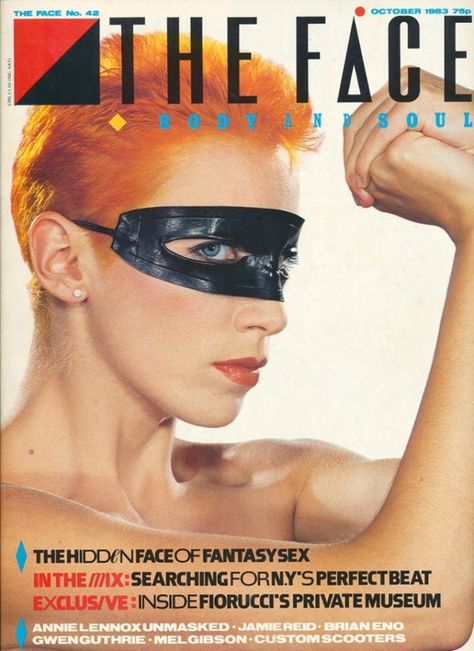 neville brody Face Magazine, Neville Brody, The Face Magazine, Annie Lennox, Online Logo Design, Annie Leibovitz, Mel Gibson, Publication Design, Music Albums