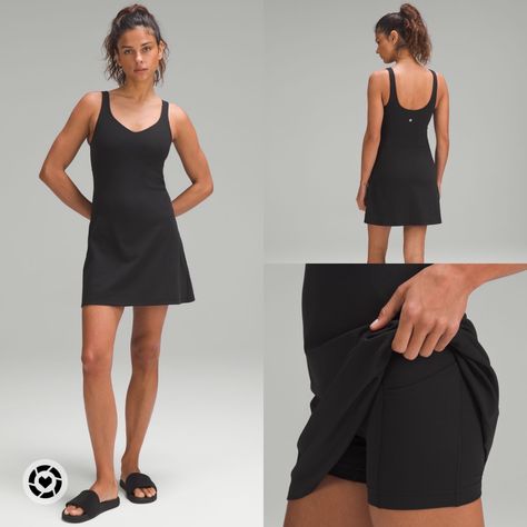 Lululemon Dress Outfit, Align Dress, Yoga Dress, Michelle Yeoh, Lulu Lemon, Lululemon Align, Back Women, Shelf Bra, Lululemon Women