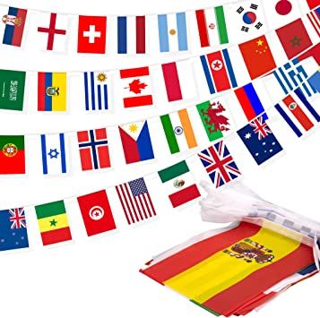 Olympic Party Decorations, Stag Night, Grand Opening Party, Olympic Party, Countries And Flags, International Flags, 2022 Fifa World Cup, Sport Banner, Fancy Costumes