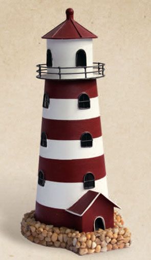 Decorative Lighthouses West Quody Lighthouse Candle Holder, Nautical Candle Holders, Nautical Bathroom Design Ideas, Diy Lighthouse, Wood Lighthouse, Lighthouse Crafts, Nautical Candles, White Lighthouse, Lighthouse Decor