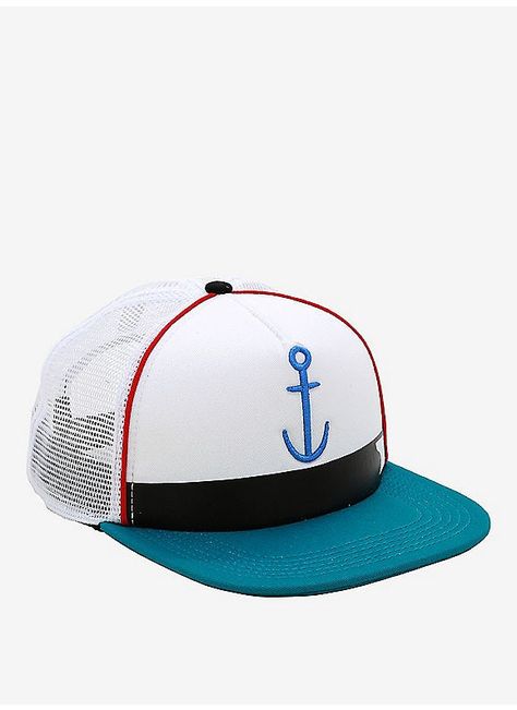 Hot Topic : SpongeBob SquarePants Krusty Krab Cook Trucker Hat Krusty Krab Hat, Spongebob Krabby Patty, Spongebob Krusty Krab, Spongebob Halloween, The Krusty Krab, Krusty Krab, Krabby Patty, Hat Diy, Blue Anchor