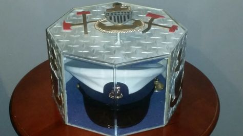 Coast Guard Chief hat box Military Hat Box, Military Hat, Hat Box, Coast Guard, Hats