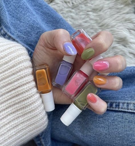 Maquillage On Fleek, Water Color Nails, Gloss Labial, Jelly Nails, Nail Polish Collection, Dream Nails, Funky Nails, Nail Polishes, Nail Polish Colors