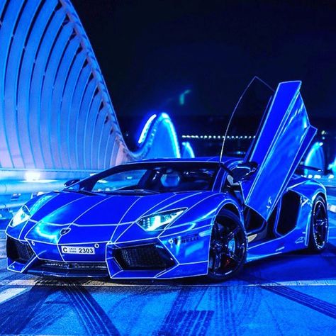 My #new #lamborghini #supercar #stunning neon #blue #colour only costed 18 #million 😂😲 #car #cars #instacars #instaauto #exotic_cars #amazing_cars #fastcar #motor #motors #carsofinstagram #thecarlovers #carporn #badass 🚖🚘 Burgundy Car, Blue Lamborghini, Red Lamborghini, Neon Car, Cool Truck Accessories, Pimped Out Cars, Lamborghini Cars, Blue Car, Super Luxury Cars