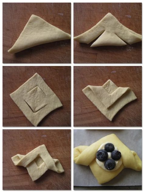 vol-au-vent! Danish pastries! Edible origami!! Fruit Cake Loaf, Pastry Design, Danish Pastry, Bread Shaping, Puff Pastry Recipes, Sweet Pastries, Russian Recipes, Pastry Recipes, Fruit Cake