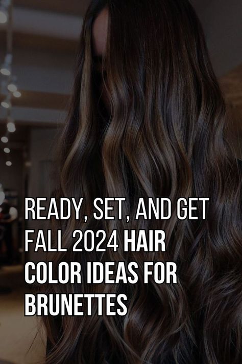 You experimented with blonde, black, and even red hair during your rebellious teen years, but brown hair has always felt the most like you. It’s okay, girl; we’re the same—every road leads back to being a brunette, anyway.

Stay fresh and embrace your brunette roots with these hair color ideas that are a total hit this fall! Brunette Roots, Chocolate Dreams, Hair Color For Brunettes, Fall Hair Color For Brunettes, Color For Brunettes, Fall Hair Color, Fall Hair Colors, Brunette Hair Color, Fall Hair