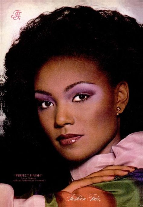 Jet Magazine. July 3rd, 1980.via http://vintageblackads.tumblr.com/ 1980’s Makeup, 1980s Makeup And Hair, 80s Makeup Looks, 1980s Makeup, Disco Makeup, Vintage Makeup Ads, Vintage Makeup Looks, 70s Makeup, 80s Makeup